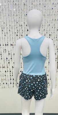 Tank/Short Set Yummy Blue