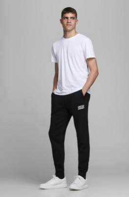 Jack&amp;Jones Men&#39;s Sweatpants-Black