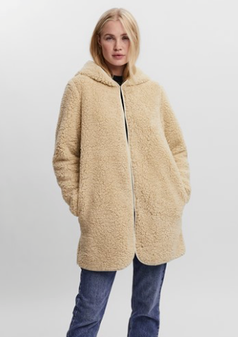 VM Hooded Teddy Jacket