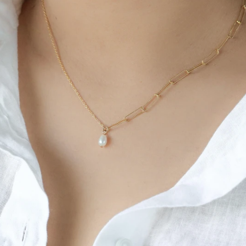 Lurleen Necklace- Gold