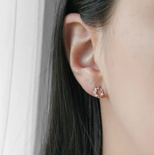 Isadora Earrings-Gold
