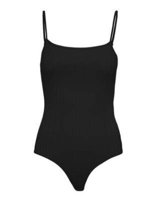 VMTula Singlet Bodysuit-Black