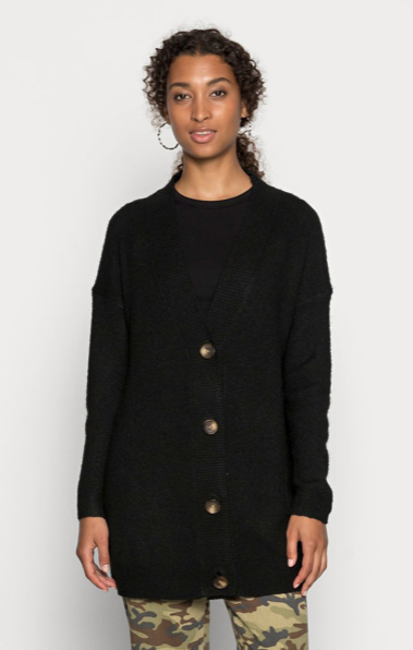 ONLGabi L/S Knitted Cardigan- Black