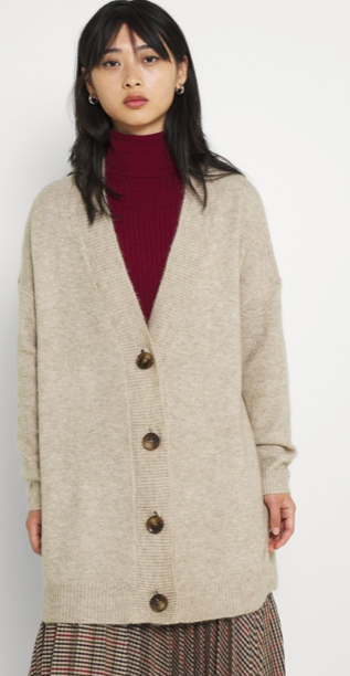 ONLGabi L/S Knitted Cardigan- Toasted Coconut