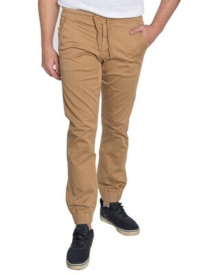 Men&#39;s Twill Jogger-Khaki