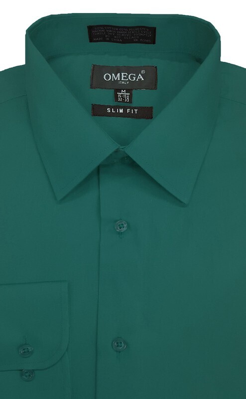 Men's Teal Dress Shirts