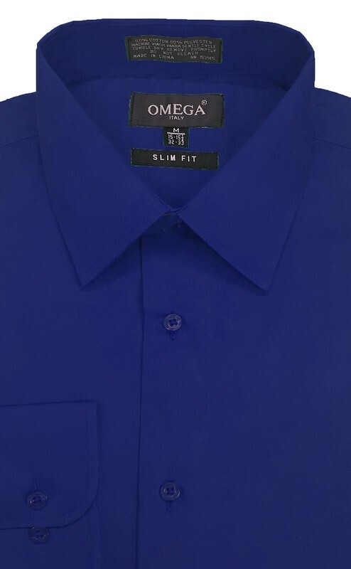 Men's Navy Dress Shirts