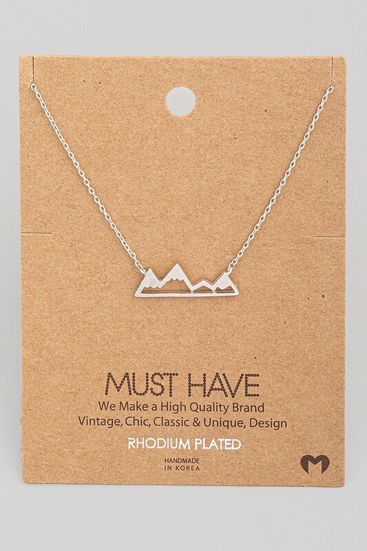 ENE0459S Necklace Silver