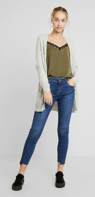 VMBobbie Open Cardigan-High Rise
