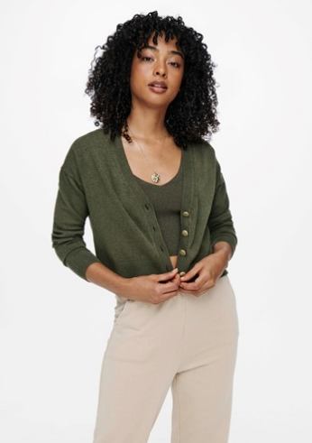 ONLCozy L/S Knit Cardigan-Kalamata