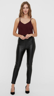 VMGaya Fleece Leggings 30&quot;-Black