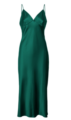 Singlet Calf Dress-Cadmium Green