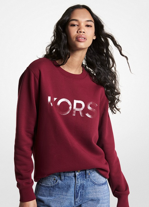Unisex Tonal Sweatshirt-Dark Ruby