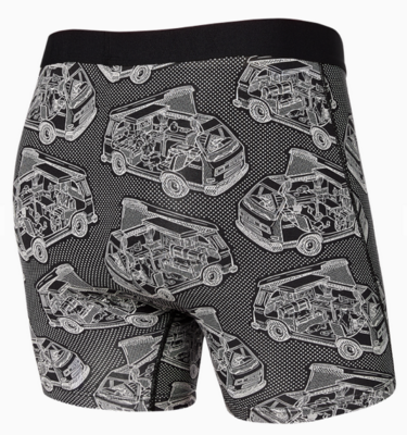 SXBM35-VLB Vibe Boxer Brief-Black Van Life