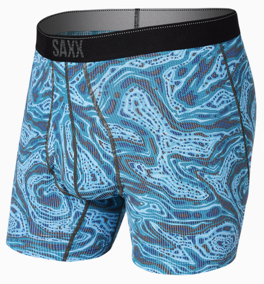 SXBB70F-REM Quest Boxer Brief-Malibu Ripple Effect