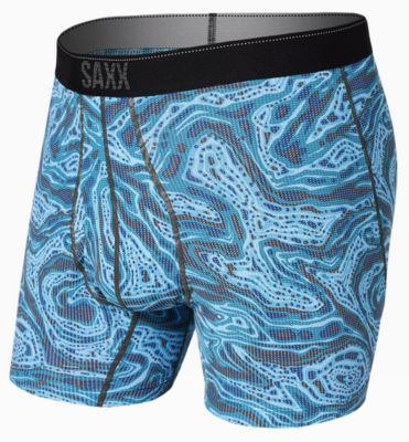 SXBB70F-REM Quest Boxer Brief-Malibu Ripple Effect