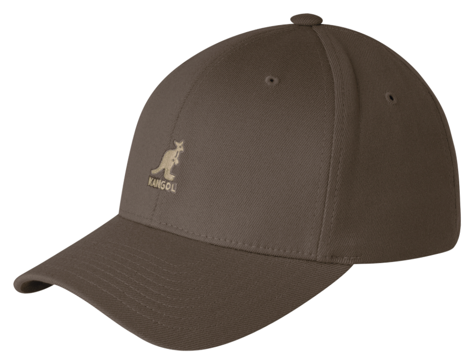8650BC Wool Flexfit Baseball-Brown