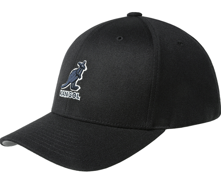 5128BC 3D Wool Flexfit-Black