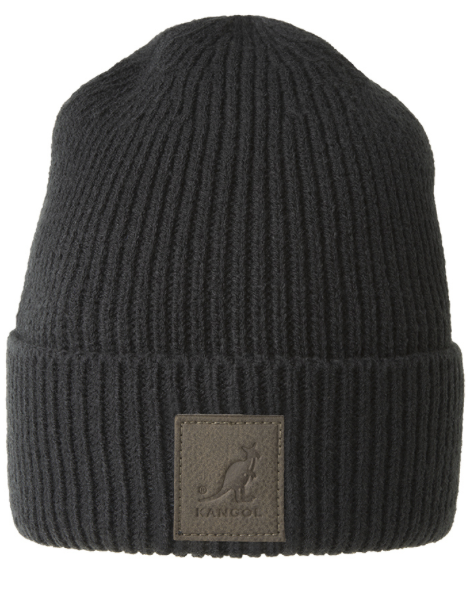 K3020ST Patch Beanie-Black