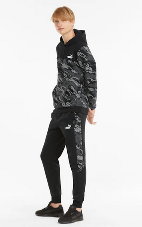 589256 Graphic Sweatpants-Black