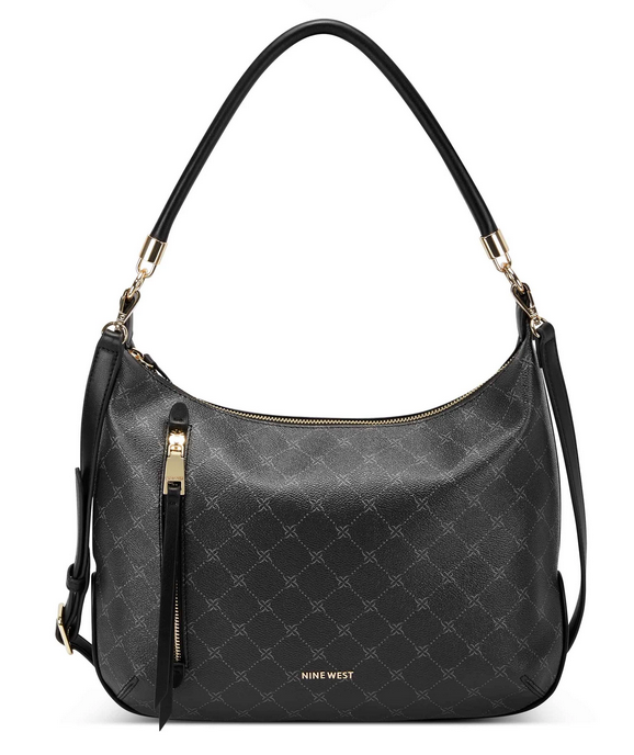 Calla Hobo Lat-Black Logo