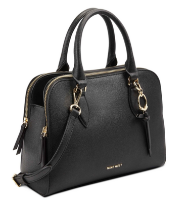 Cyra A List Satchel-Black