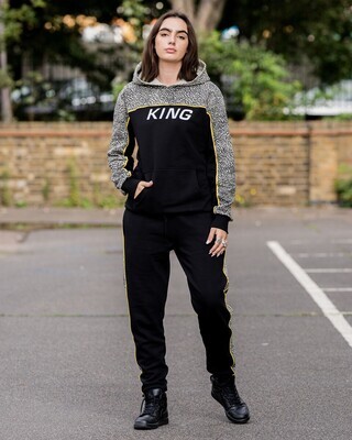 Tennyson Tracksuit Bottoms-Blk/Elep