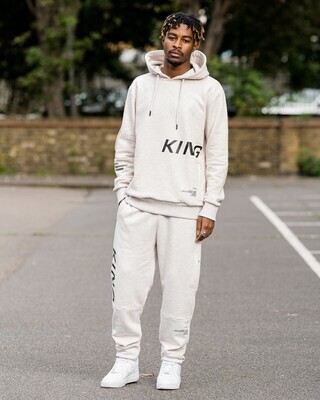 Aldgate Tracksuit Bottoms-Cream