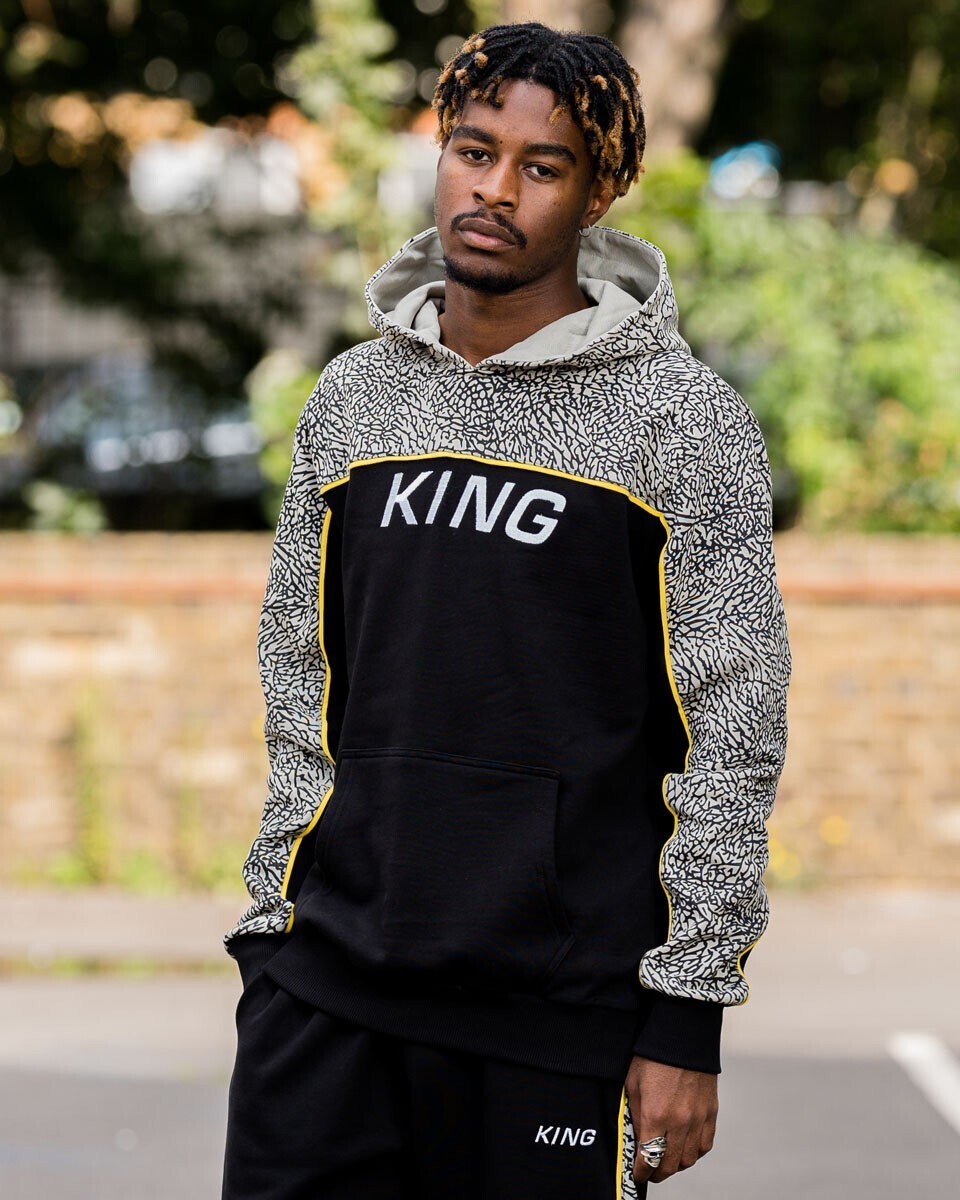 Tennyson Tracksuit Hoodie-Blk/Elep
