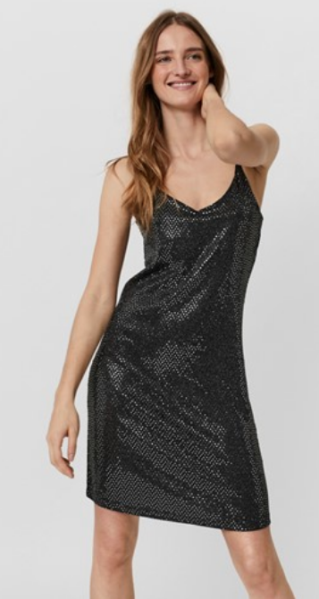 VMCindi Singlet Dress-Black