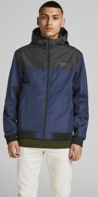 Eseam Hooded Jacket- Red Dahlia
