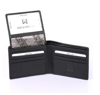 28115 Men&#39;s Bifold Wallet-Black