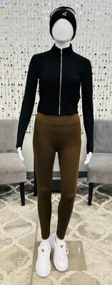 BHL-02 Bamboo Leggings-Olive