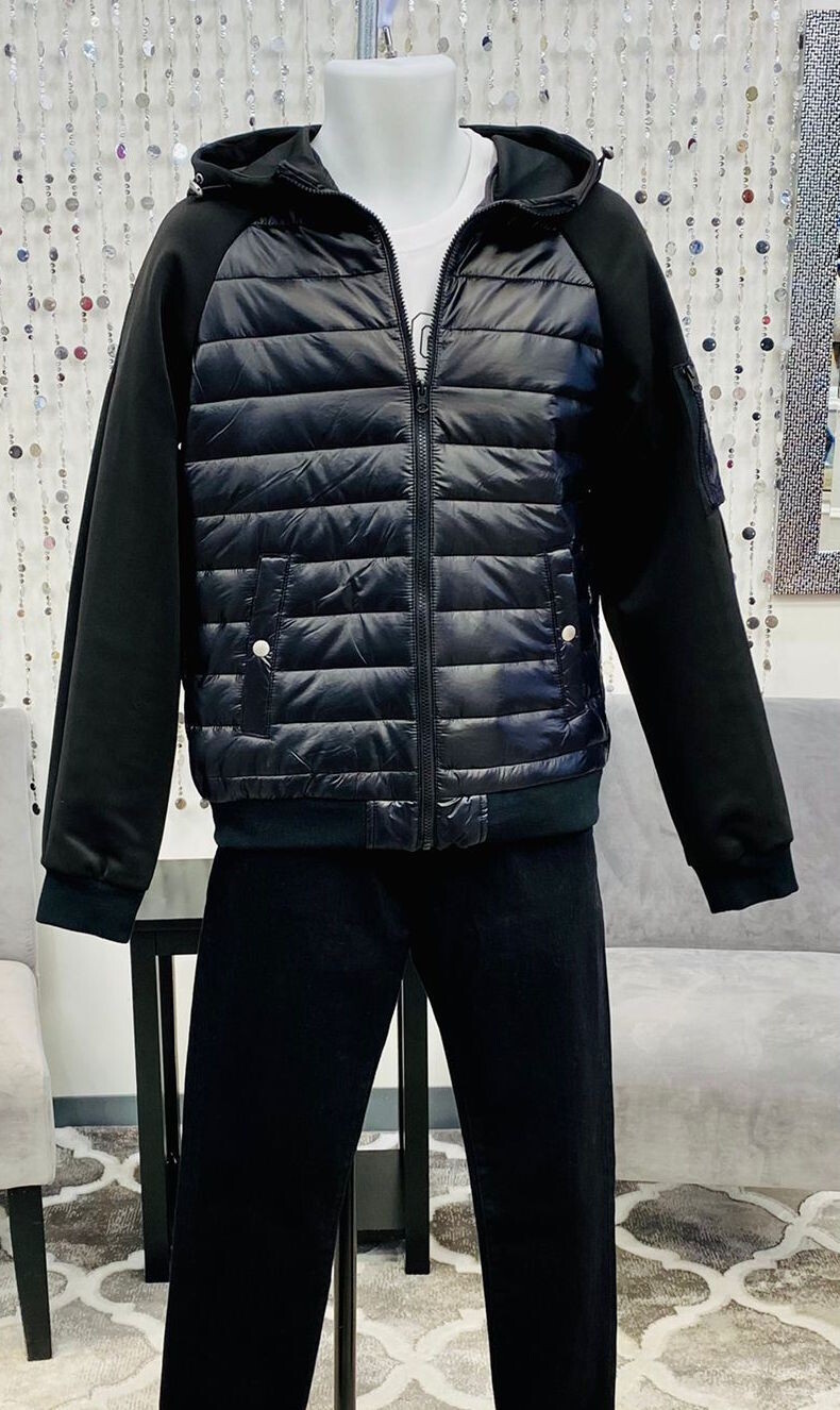 JJGilli Puffer Jacket-Black