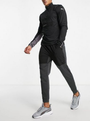 52090701 Train Cloudspun Pants-Black Heather