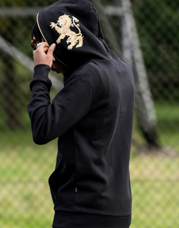 Prestige Tracksuit Hoodie-Black