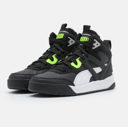 Puma Backcourt Mid Cyberweek-BLK/WHT/GREEN