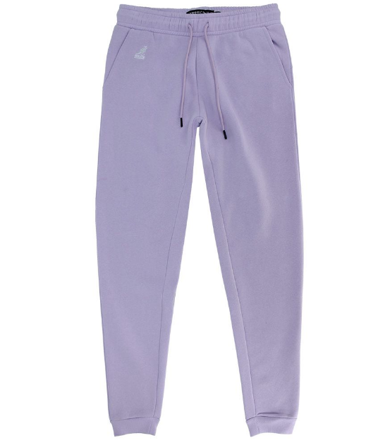 K8232 Basic Fleece Jogger-Pastel Lilac