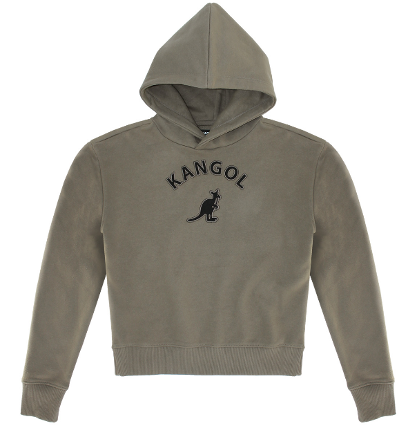 K8669N498 Sueded Fleece Hoody-Morel