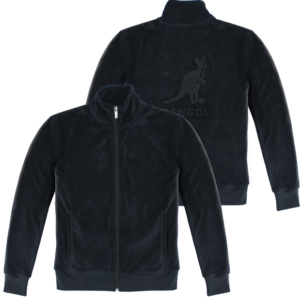 K8667 Terry Cloth Jacket-Black