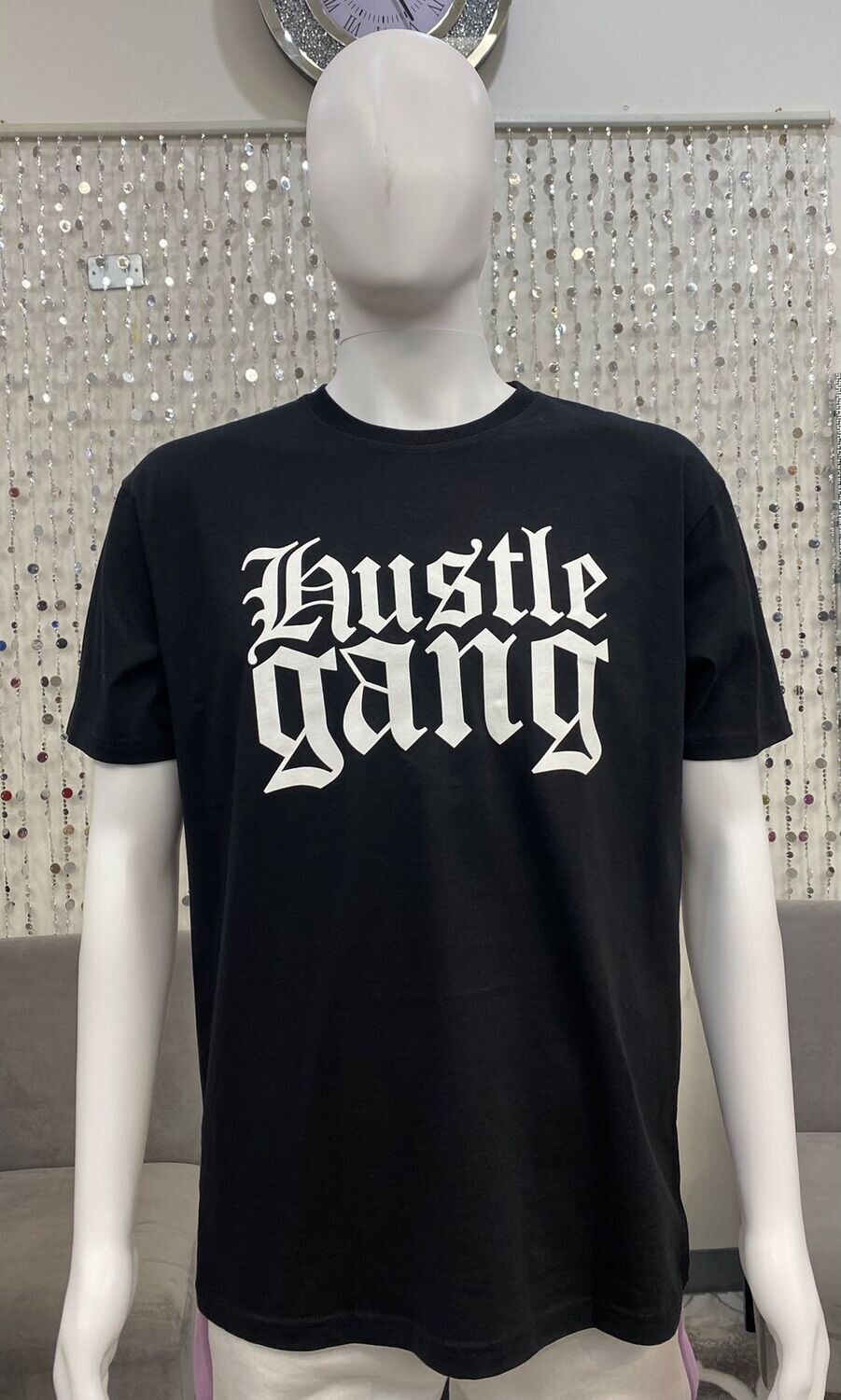 HG2180702 Men&#39;s S/S Crew Tee-Black