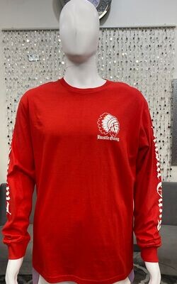 HG2180104 Men&#39;s L/S Tee- Red