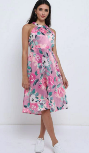 M028214 Daiquiri Dress-Pink