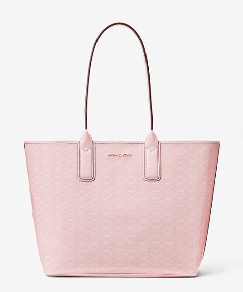 35H1T2JT2C  MK Logo Tote-Powder Blush