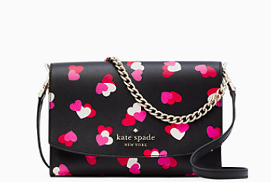 Carson Convertible Crossbody-Flutter Hearts