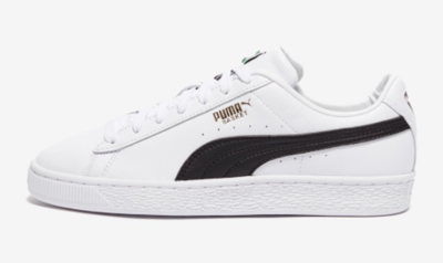 Puma Basket Classic XXI- WHT/BLK