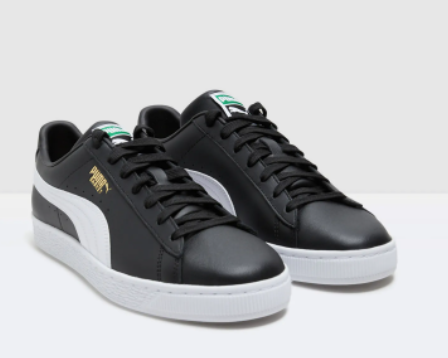 Puma Basket Classic XXI- BLK/WHT