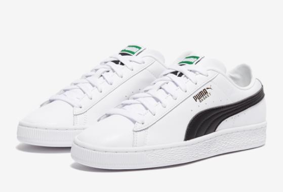Puma Basket Classic XXI- WHT/BLK