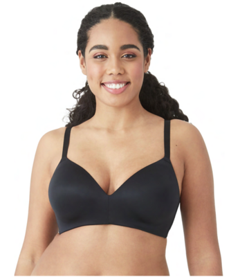 952253  Lace Wire Free Bra- Black