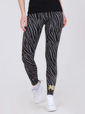 848427 Tiger Leggings-Black